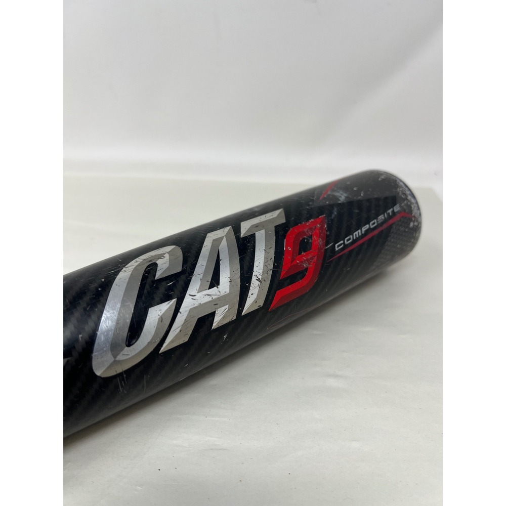 Marucci CAT9 Composite Junior Big Barrel Baseball Bat 27/17 MJBBCCP9 Black Red
